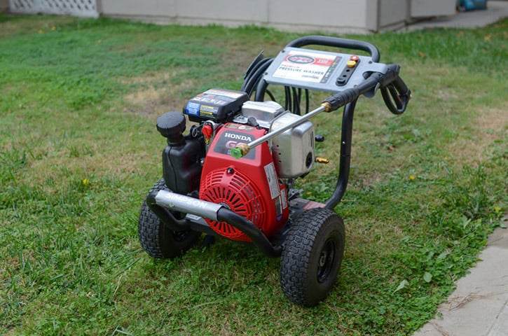 Picture of gas pressure washer