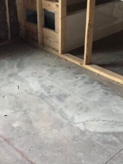 gap between slab and foundation wall