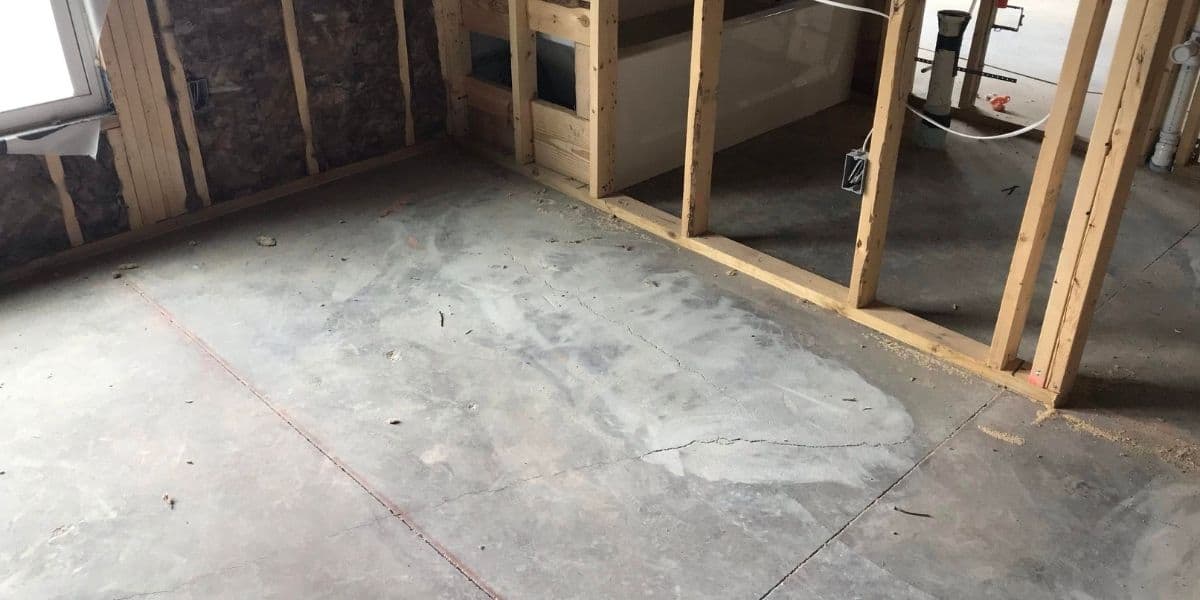 Gap Between Slab And Foundation Wall, How To Seal Gaps In Concrete Garage