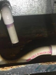 ac condensate drain into sewer