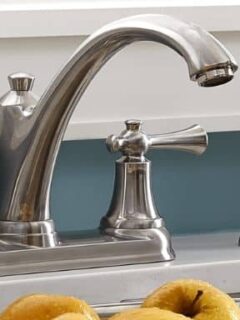 how to remove a stripped set screw from a kitchen faucet