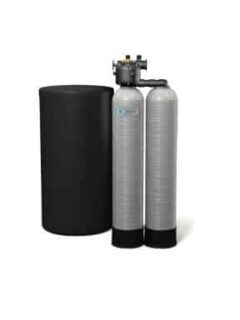 water softener discharge outside