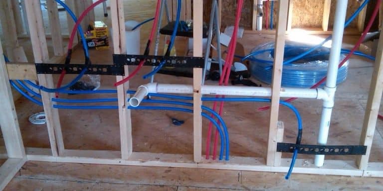 pex size for bathroom sink