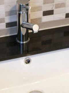 low water pressure in bathroom sink