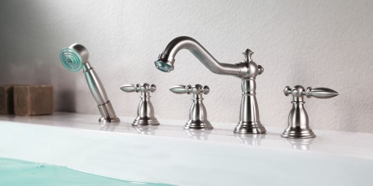 To Replace Two Handle Bathtub Faucet, Fix Leaky Bathtub Faucet Two Handles