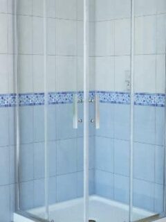 regrouting shower