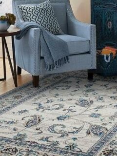 how to get creases out of rugs