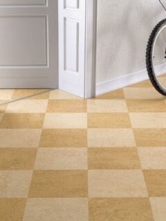 removing stains from linoleum