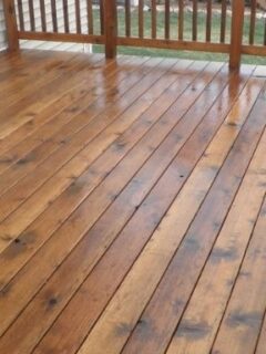 how to choose a deck stain to coordinate with your house