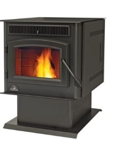 how to vent a pellet stove in the basement