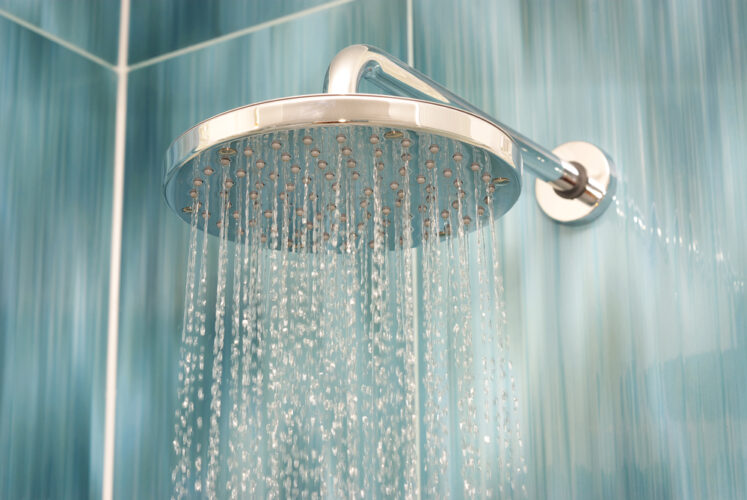How Far Should A Rain Shower Head Be From The Wall 1