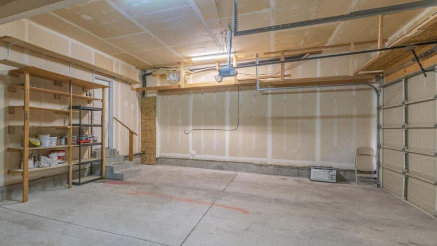 overhead garage storage racks