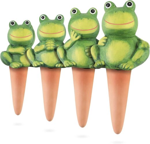 Frog Terracotta Stake